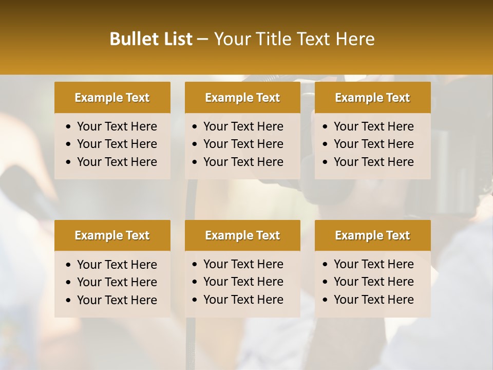 A Person Holding A Camera Up To Take A Picture PowerPoint Template