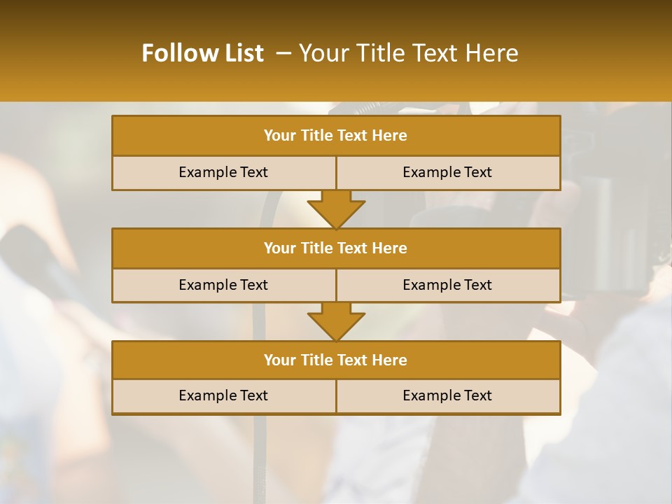 A Person Holding A Camera Up To Take A Picture PowerPoint Template