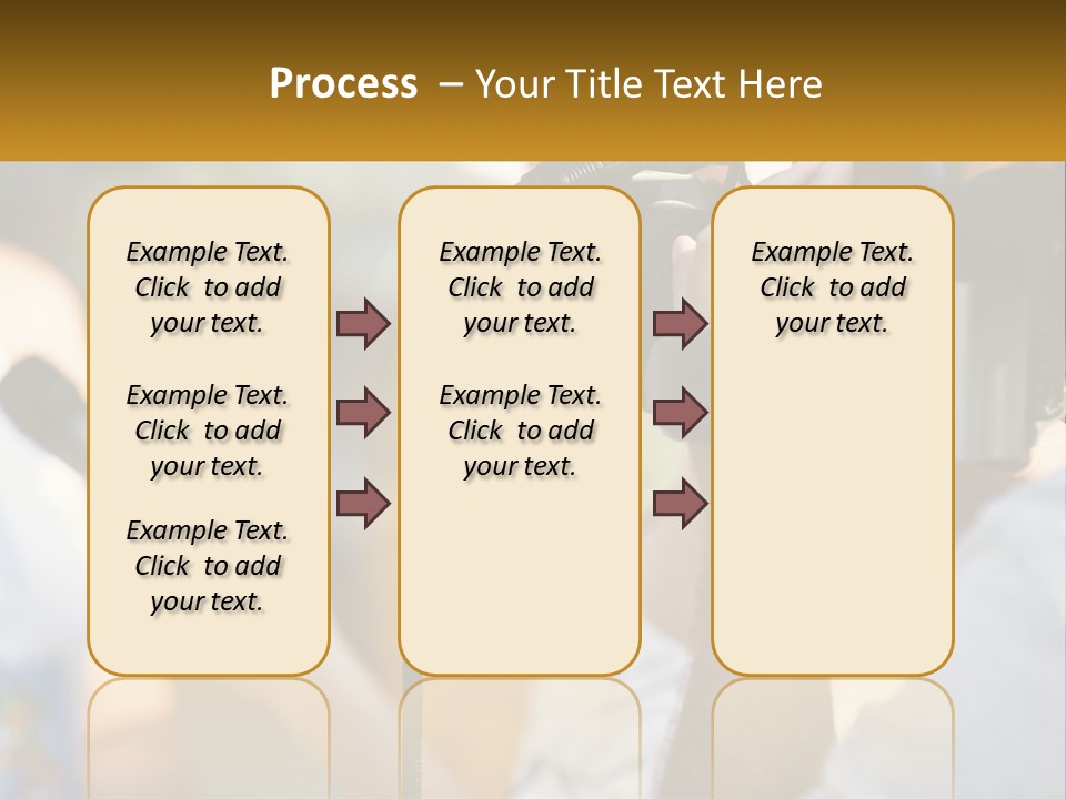 A Person Holding A Camera Up To Take A Picture PowerPoint Template