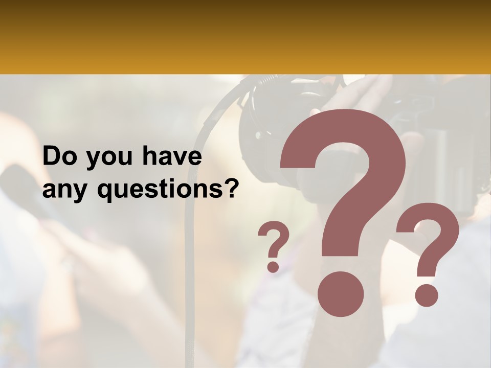 A Person Holding A Camera Up To Take A Picture PowerPoint Template