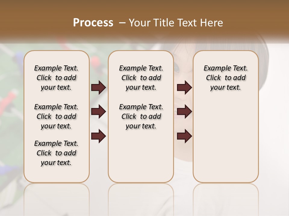 A Young Boy Standing In Front Of A Soccer Field PowerPoint Template