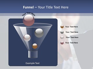 Two Men Shaking Hands In Front Of A Group Of People PowerPoint Template