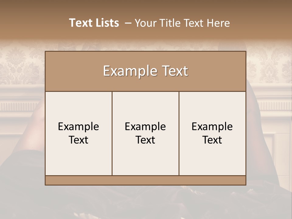 A Man Laying On Top Of A Bed Next To A Woman PowerPoint Template