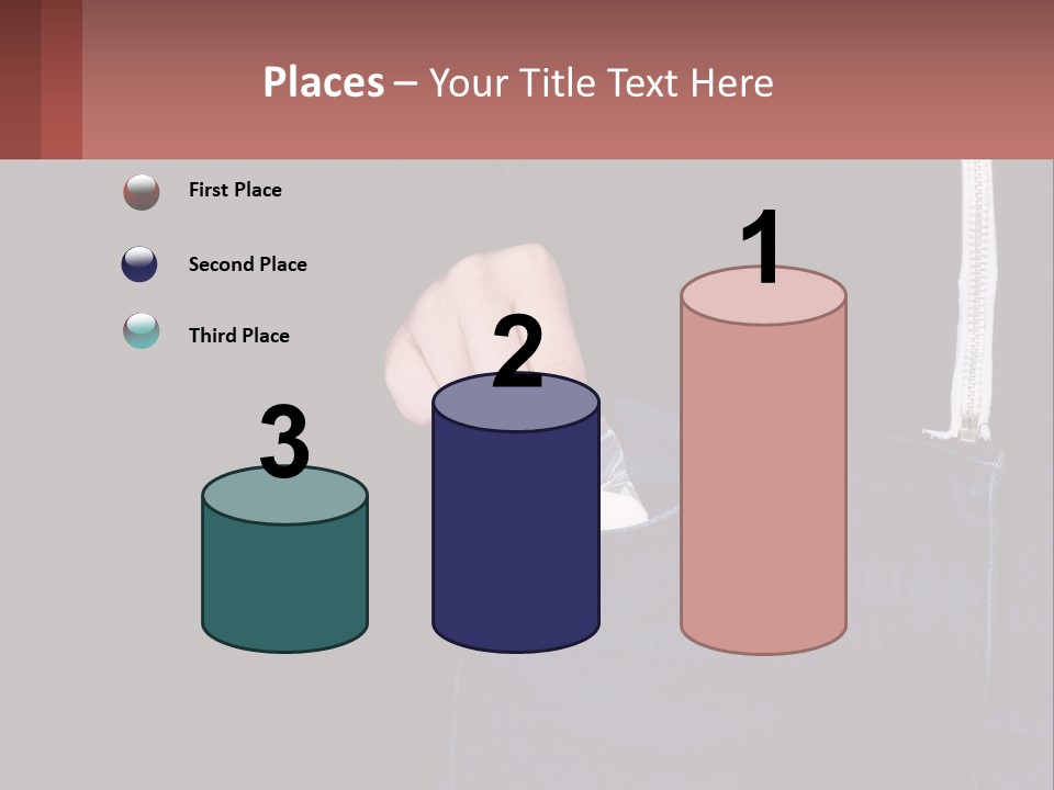 A Person Is Holding Something In Their Pocket PowerPoint Template