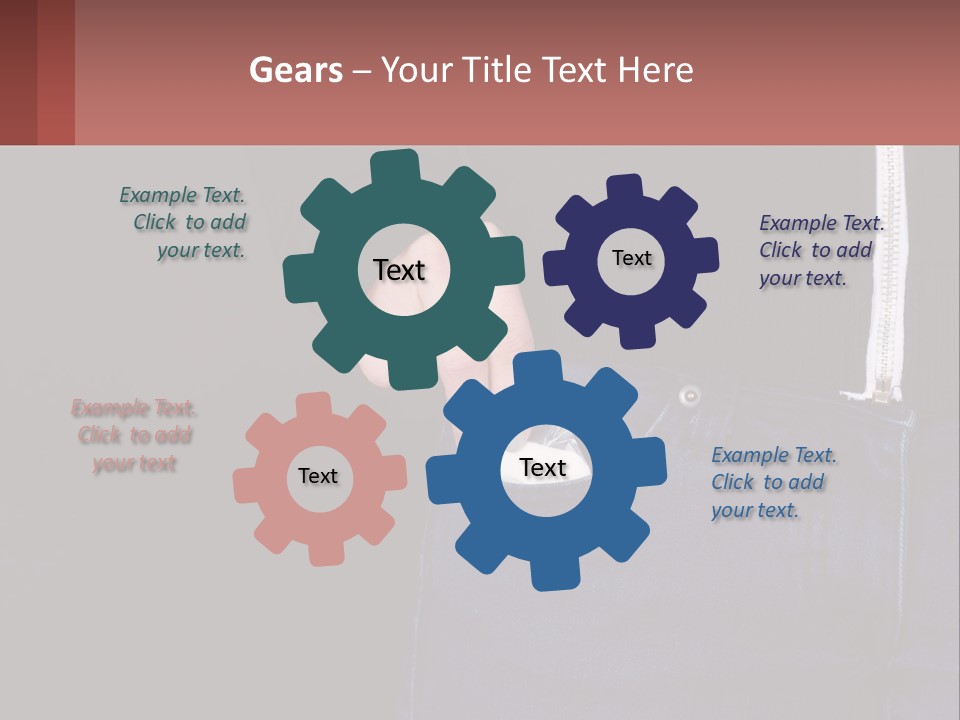 A Person Is Holding Something In Their Pocket PowerPoint Template