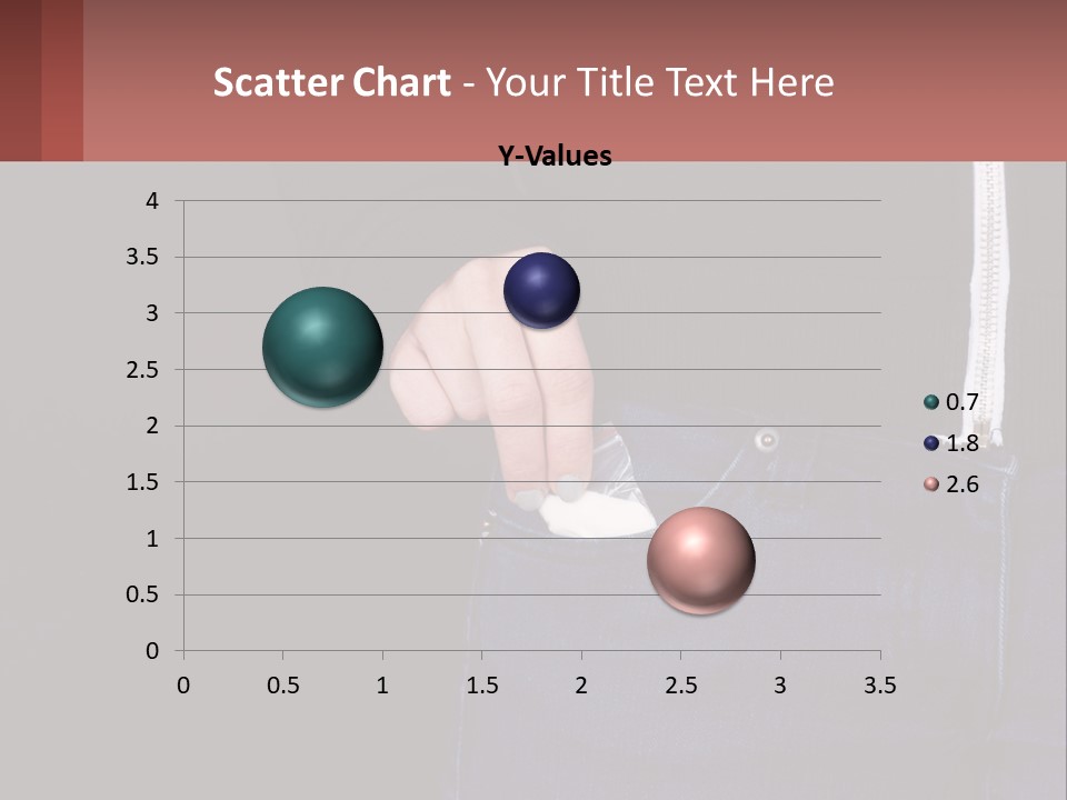 A Person Is Holding Something In Their Pocket PowerPoint Template