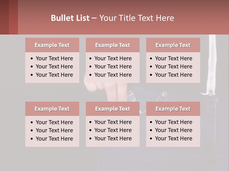 A Person Is Holding Something In Their Pocket PowerPoint Template