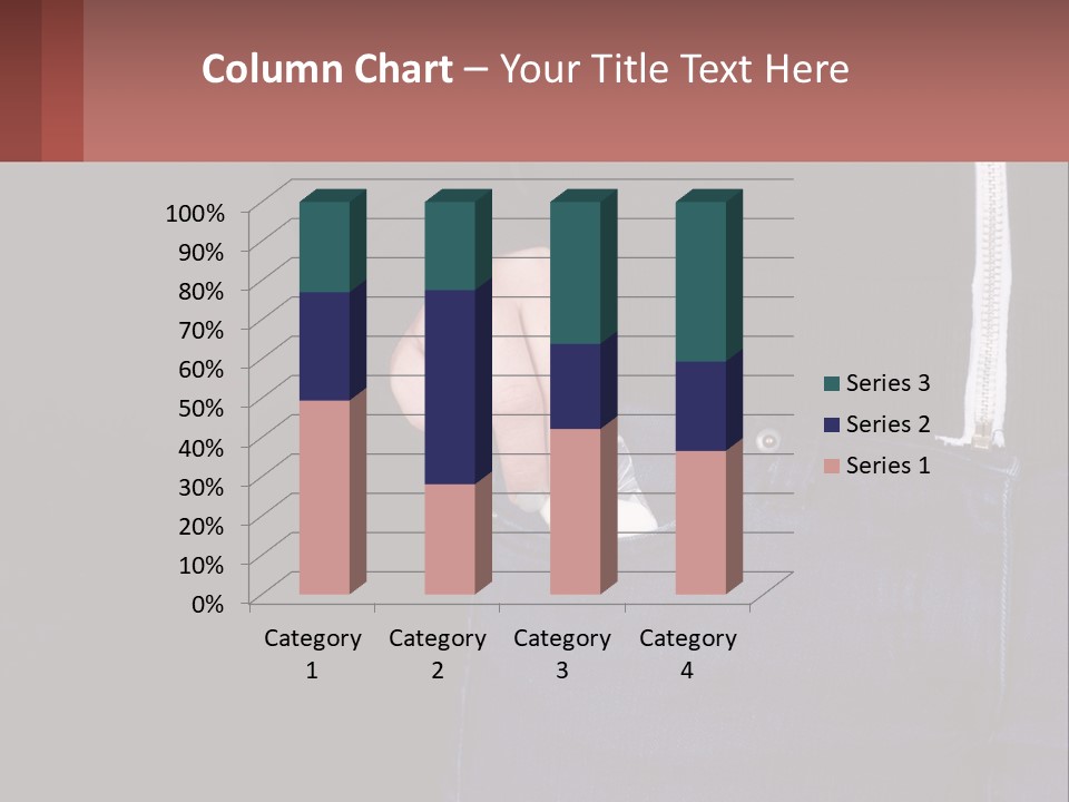 A Person Is Holding Something In Their Pocket PowerPoint Template