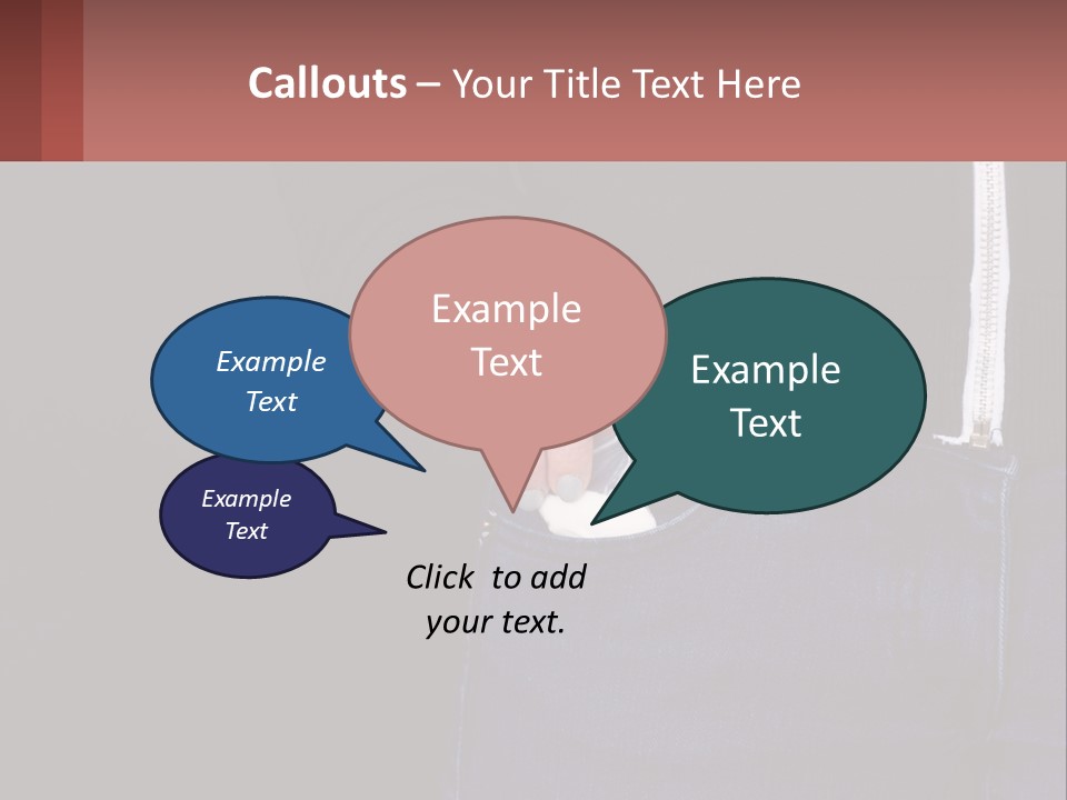 A Person Is Holding Something In Their Pocket PowerPoint Template