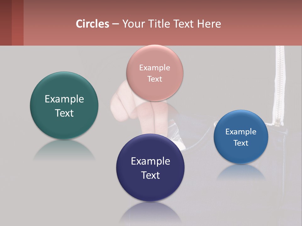 A Person Is Holding Something In Their Pocket PowerPoint Template