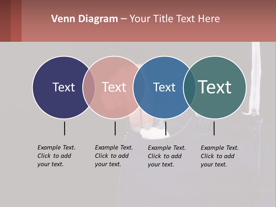 A Person Is Holding Something In Their Pocket PowerPoint Template