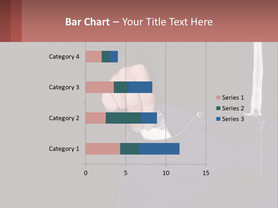 A Person Is Holding Something In Their Pocket PowerPoint Template