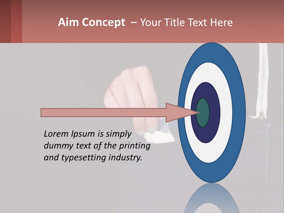 A Person Is Holding Something In Their Pocket PowerPoint Template