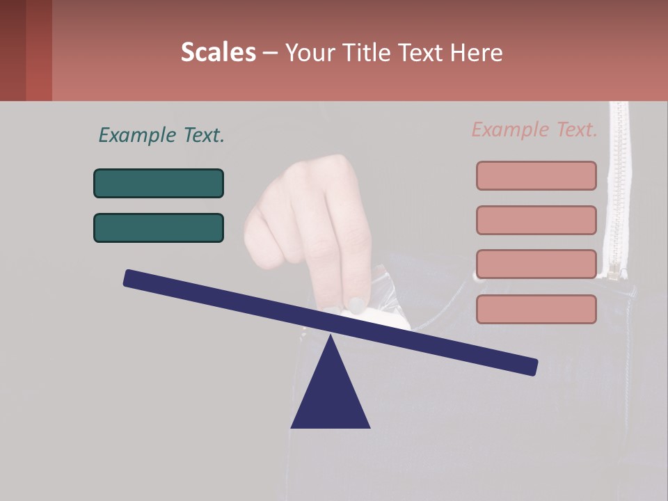 A Person Is Holding Something In Their Pocket PowerPoint Template