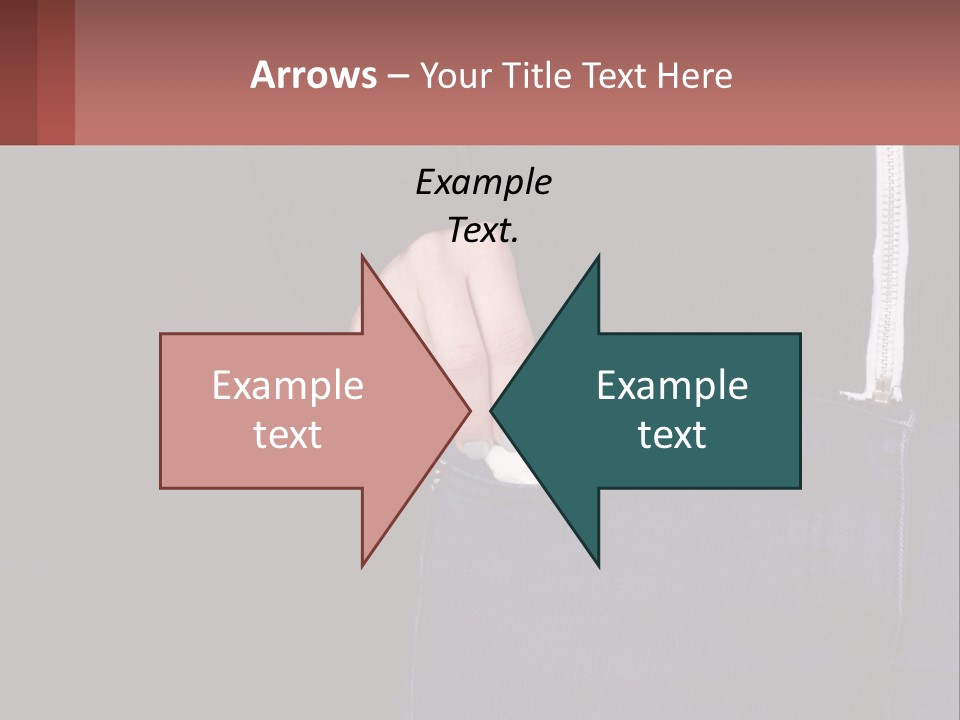 A Person Is Holding Something In Their Pocket PowerPoint Template