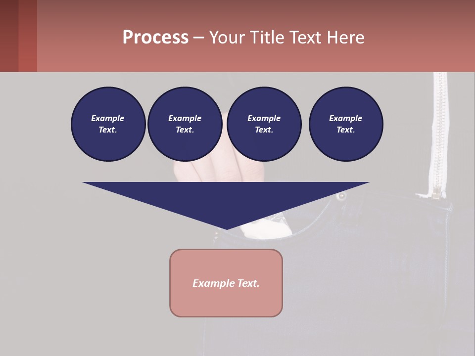 A Person Is Holding Something In Their Pocket PowerPoint Template