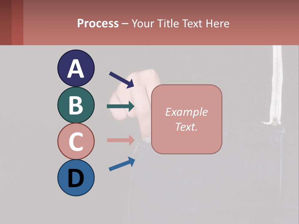 A Person Is Holding Something In Their Pocket PowerPoint Template