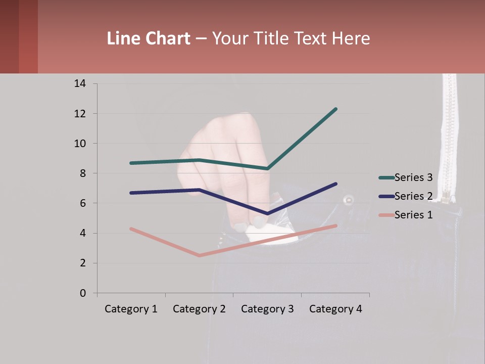 A Person Is Holding Something In Their Pocket PowerPoint Template