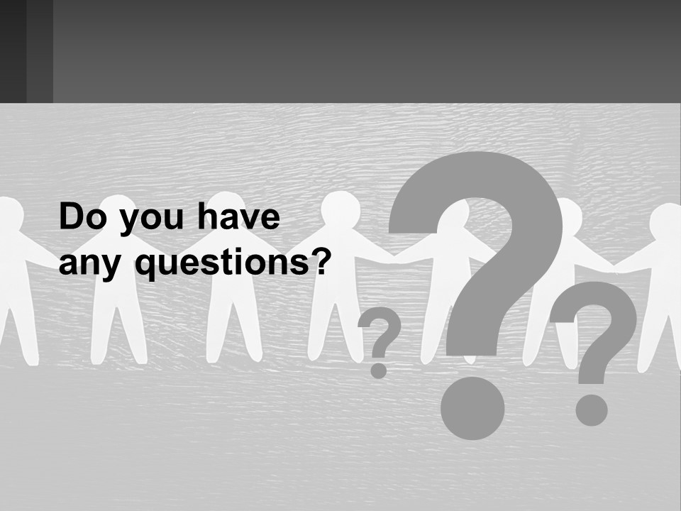 A Group Of Paper People Holding Hands Powerpoint Template PowerPoint Template