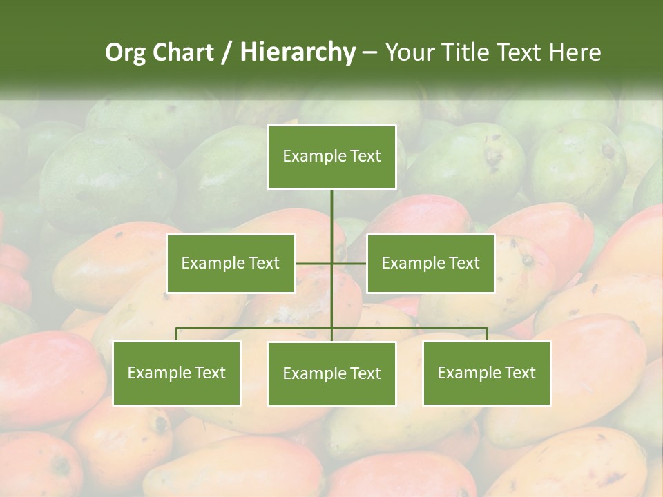 A Large Display Of Mangoes And Other Fruits PowerPoint Template