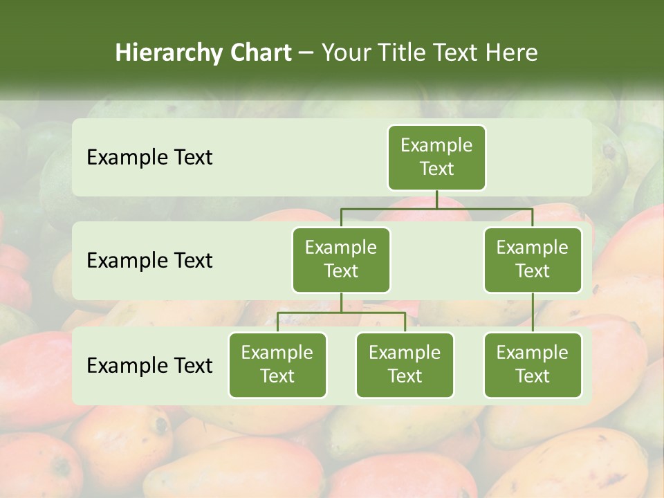 A Large Display Of Mangoes And Other Fruits PowerPoint Template