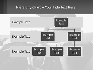 A Woman Driving A Car With A Steering Wheel PowerPoint Template