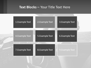 A Woman Driving A Car With A Steering Wheel PowerPoint Template