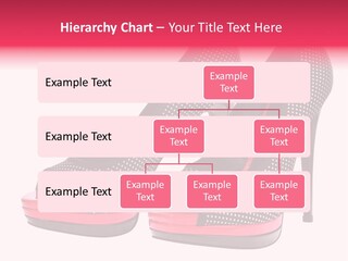 A Pair Of High Heeled Shoes With A Pink Heel PowerPoint Template