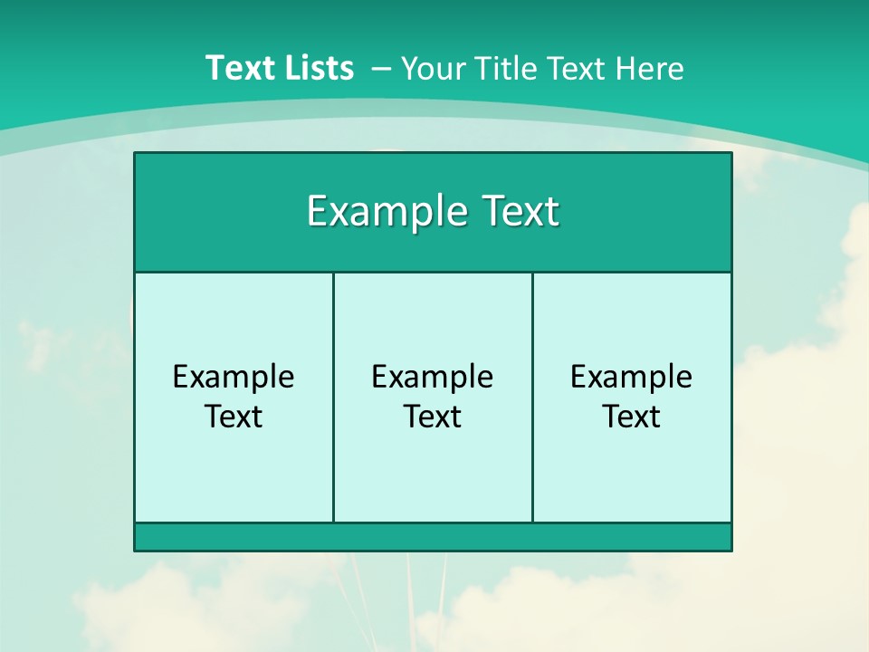 A Group Of Pink Balloons Floating In The Air PowerPoint Template