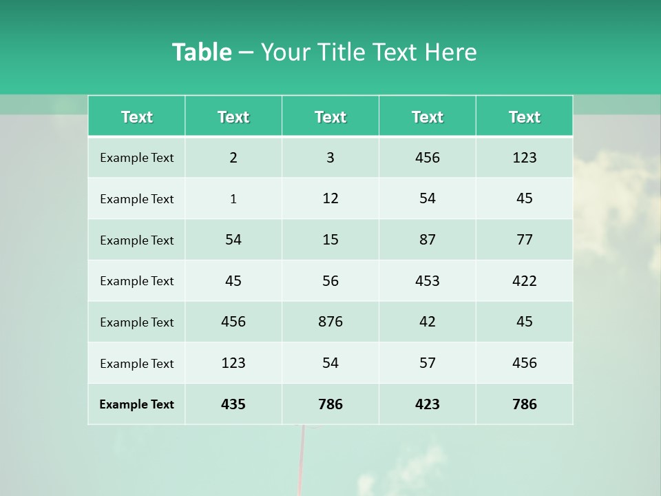 A Red Heart Shaped Balloon Floating In The Air PowerPoint Template