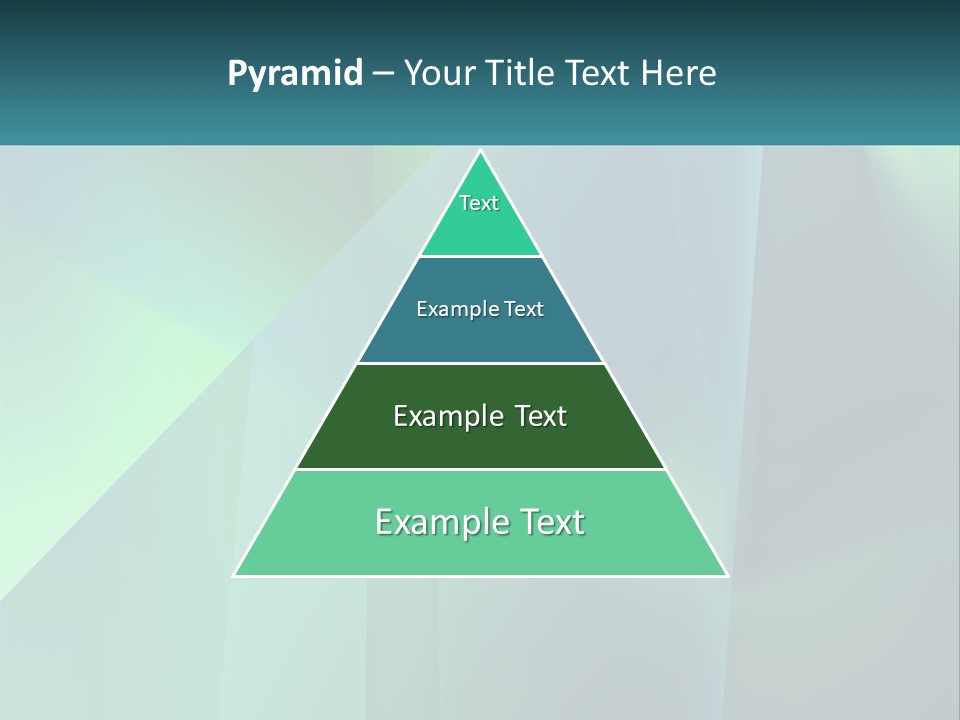 A Blue And Green Abstract Background With A Name Of Presentation PowerPoint Template