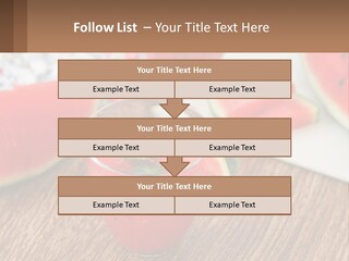 A Glass Of Watermelon Juice On A Table With Slices Of Watermelon PowerPoint Template