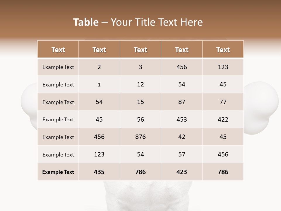 A Dog Holding A Large Bone In Its Mouth PowerPoint Template