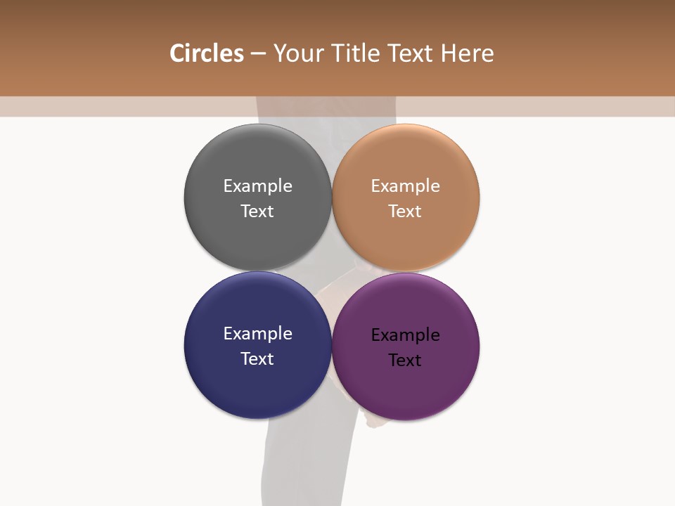 A Man In A Suit Is Holding A Box PowerPoint Template