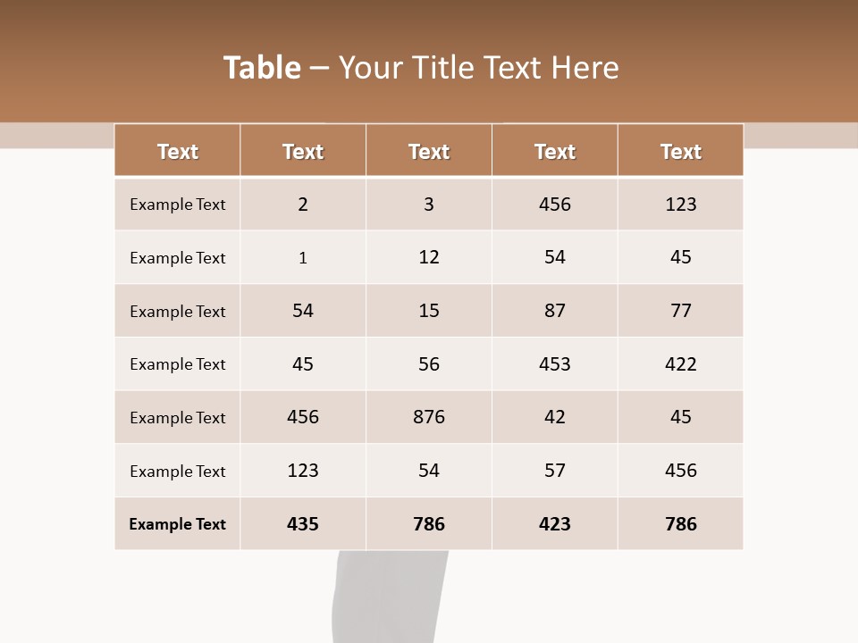 A Man In A Suit Is Holding A Box PowerPoint Template