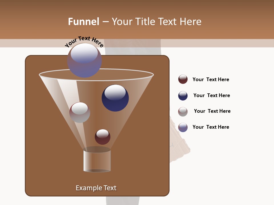 A Man In A Suit Is Holding A Box PowerPoint Template