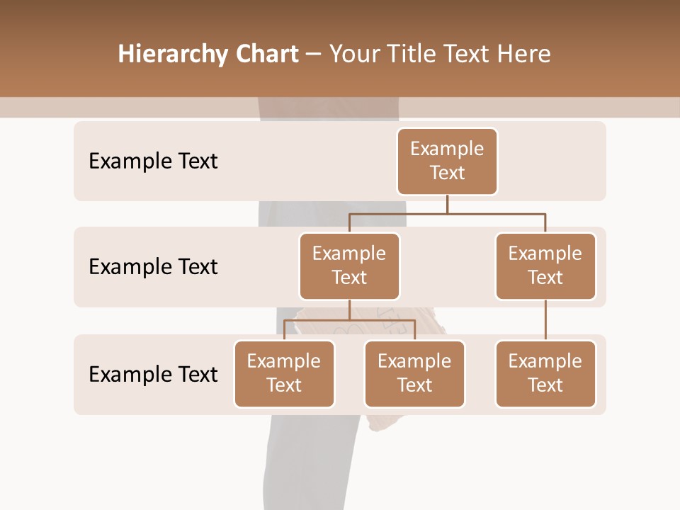 A Man In A Suit Is Holding A Box PowerPoint Template