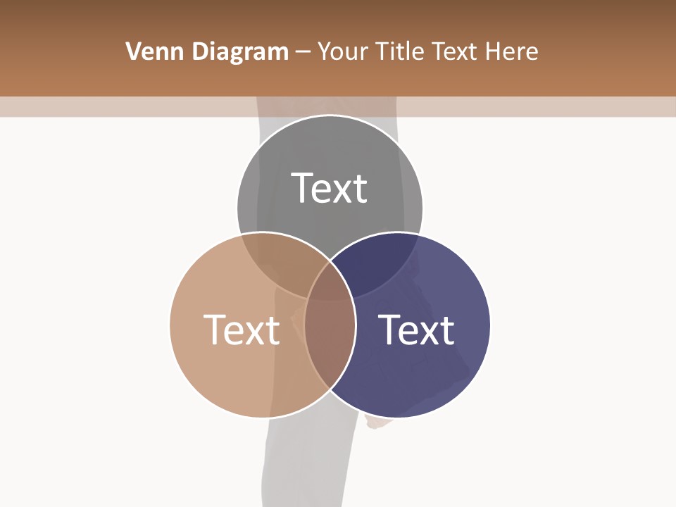 A Man In A Suit Is Holding A Box PowerPoint Template