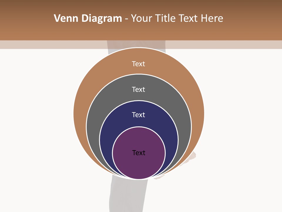 A Man In A Suit Is Holding A Box PowerPoint Template