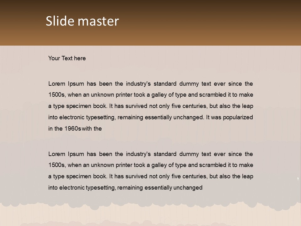 A Group Of Different Colors Of Paint On A Wall PowerPoint Template