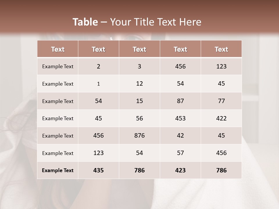 A Woman Wrapped In A Blanket Is Sitting On A Couch PowerPoint Template