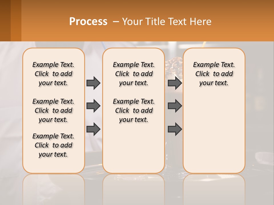 A Man Holding A Tray With Two Drinks On It PowerPoint Template