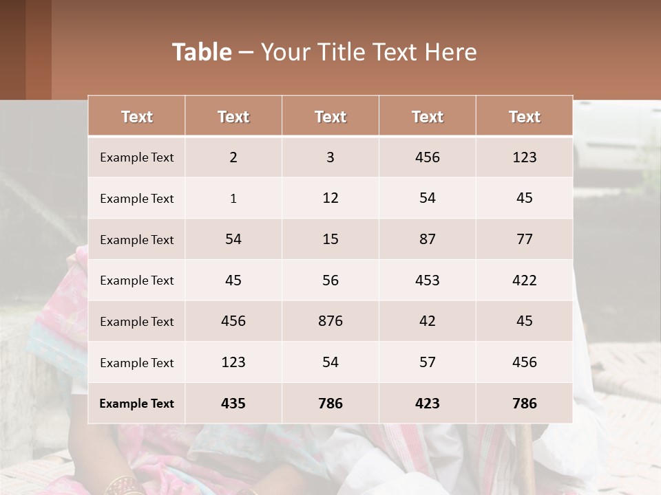 A Couple Of People Standing Next To Each Other PowerPoint Template