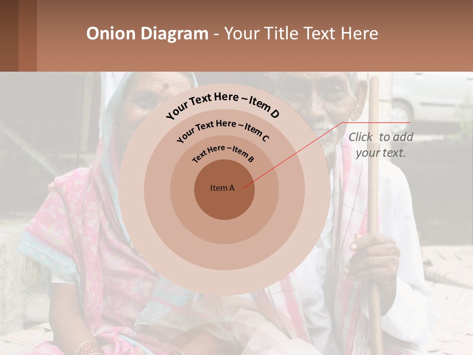 A Couple Of People Standing Next To Each Other PowerPoint Template