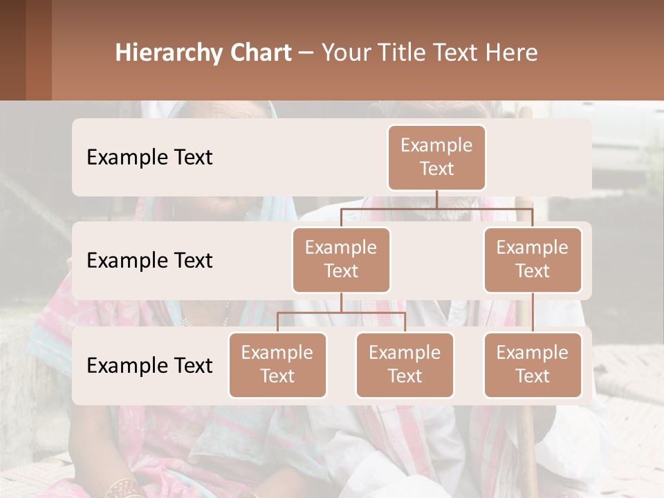 A Couple Of People Standing Next To Each Other PowerPoint Template