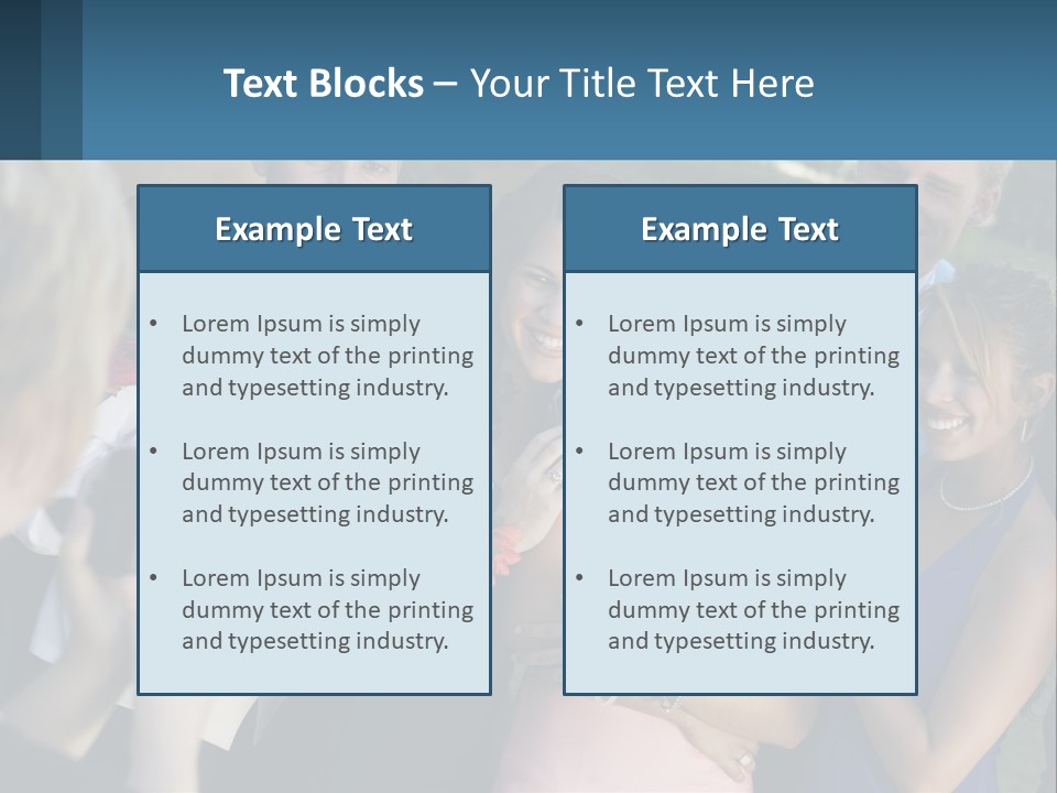 A Group Of People Taking A Picture With A Camera PowerPoint Template