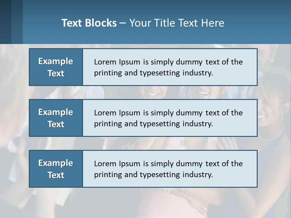 A Group Of People Taking A Picture With A Camera PowerPoint Template