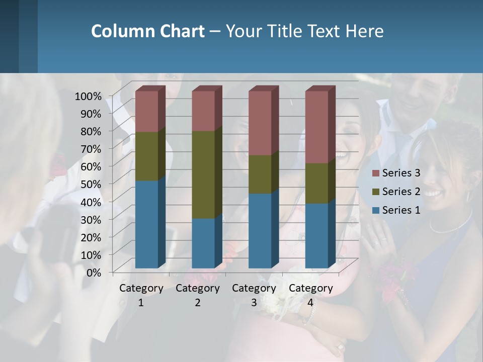 A Group Of People Taking A Picture With A Camera PowerPoint Template