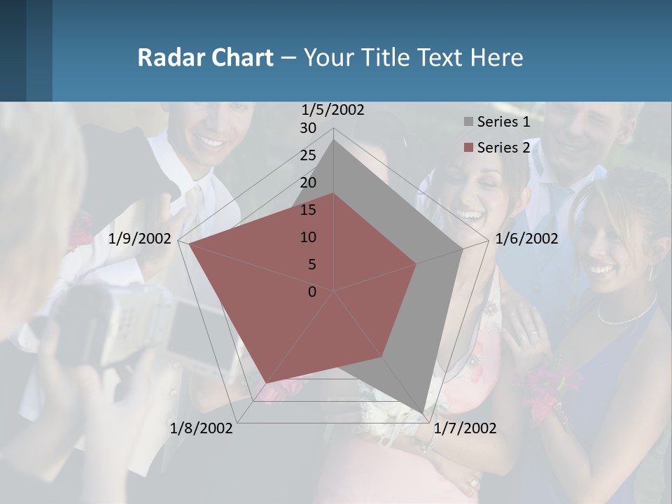 A Group Of People Taking A Picture With A Camera PowerPoint Template