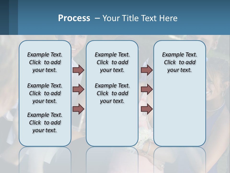 A Group Of People Taking A Picture With A Camera PowerPoint Template